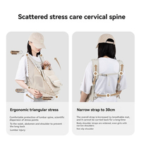 Sac de transport mains libres pour animaux de compagnie, design léger, tissu résistant aux rayures pour les sorties de style Chihuahua, idéal pour le camping en extérieur, avec réduction pour achat en gros