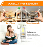 Ampoule LED G4 en forme de maïs AC/DC 12V 1.5W sans scintillement, mini, haute luminosité, économie d'énergie, lampe bi-pin pour lustre, applique murale