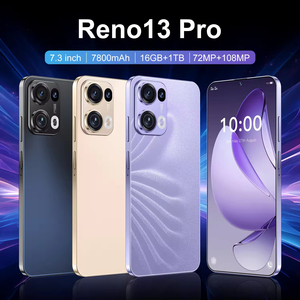 สมาร์ทโฟน Android รุ่นใหม่ Reno13 Pro, หน้าจอ HD ขนาด 7.3 นิ้ว ความจุ 16+1TB, ปลดล็อคทั่วโลก รองรับซิมคู่ โทรศัพท์มือถือสำหรับการค้าต่างประเทศ - Product Image 3