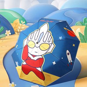 Parapluie pliant automatique à 8 baleines, anti-UV, pour enfants (usage scolaire) et cadeaux d'affaires - Product Image 4