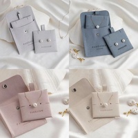 Pochette à bijoux en microfibre avec logo personnalisé Tonglin, sacs d'emballage sur mesure pour le rangement des bijoux