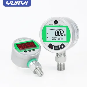 Cheap Portable Temperature Glycerine Stainless steel digital Manometer Hydraulic Test hydraulic pressure gauge