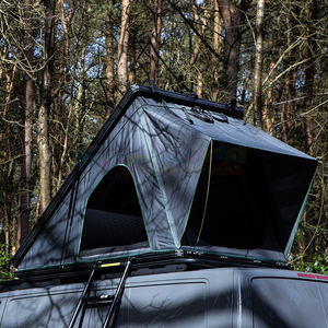 Lightweight Rooftop Tent Triangle Hard Shell Roof Top Tent 4-Season Heavy Duty Uv Protection Camping Roof Tent For Cars - Product Image 4