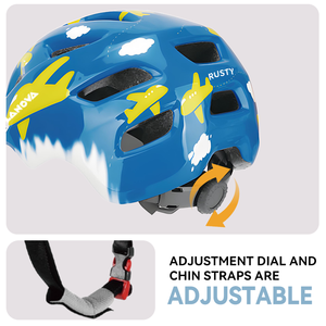 <span class=keywords><strong>Avion</strong></span> pour enfants de haute qualité Usine à bas prix réglable tour de tête taille <span class=keywords><strong>casque</strong></span> avec ventilation <span class=keywords><strong>casque</strong></span> de vélo pour enfant - Product Image 3