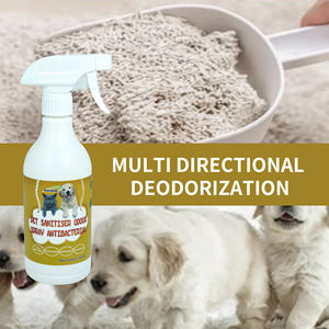 天然500mlペット用デオドラントスプレー犬猫小型動物環境にやさしい臭い除去用引き込み式便利なリビングルーム - Product Image 4