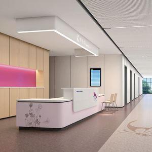 Medical Nursing Hospital Emergency Room European Style Wood Hospital Reception <b>Desk</b> Counter - Product Image 5