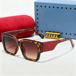 New Arrivals Leopard Outdoor Large Frame Square <b>Sunglasses</b> for Women Luxury <b>Oversized</b> Men's Designer <b>Sunglasses</b> - Product Image 1