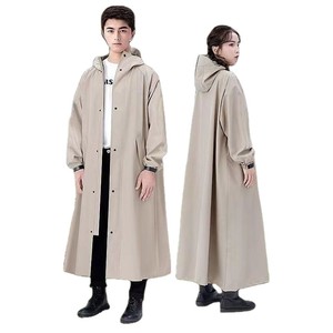 Chubasquero de tela Oxford impermeable integrado de cuerpo completo para motocicletas y bicicletas eléctricas Protección gruesa para lluvia pesada para - Product Image 1