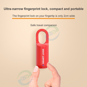 Mini cadenas intelligent Tuya App, portable, sans clé, avec empreinte digitale, recharge USB, pour bagages, gym et casiers - Product Image 3