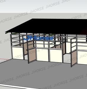 Estructura de acero portátil Puestos de <span class=keywords><strong>caballos</strong></span> con material de tela resistente a la intemperie caballo estable PVC puesto de <span class=keywords><strong>caballos</strong></span> <span class=keywords><strong>para</strong></span> <span class=keywords><strong>alquilar</strong></span> - Product Image 4