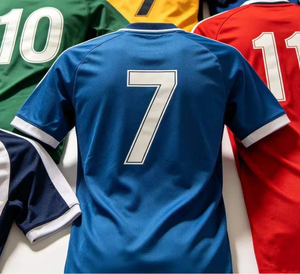 Maillot de football rétro personnalisé respirant pour adultes unisexe 2026 – Vente en gros - Product Image 4