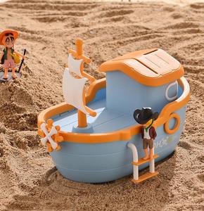 Tirelire en forme de <span class=keywords><strong>voilier</strong></span> de dessin animé pour enfants, boîte à monnaie mignonne en forme de bateau, ornement de décoration de bureau, cadeau d'anniversaire pour enfants - Product Image 2