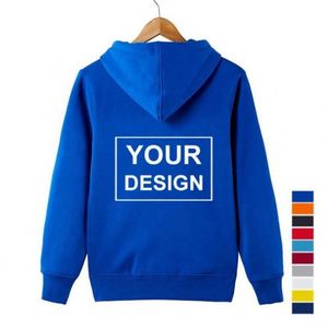 Sweat à capuche zippé en microfibre personnalisé avec logo, vêtements de jogging en molleton pour homme, pull oversize unisexe, séchage rapide, respectueux de l'environnement - Product Image 3
