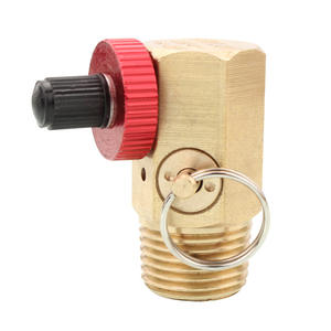 Mini Bomba de Aire Portátil con Válvula de Seguridad NPT1/2 ZG1/2 Roscada, Tipo de Escape de Presión Fija para Manguera de Inflador de Aire - Product Image 2