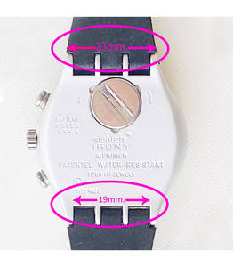 Accessoire de montre de qualité supérieure Doloy 23Mm Compatible avec la montre Irony Alligator Gravé Bracelets de montre en cuir en gros - Product Image 1