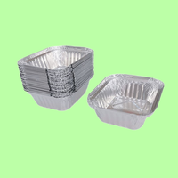 Récipient alimentaire en feuille d'aluminium Boîtes d'emballage et plateau pour la cuisson des aliments en camping