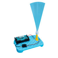 Kit de Materiales Tecnológicos DIY, Juego de Luces de Fibra Óptica de 7 Colores, Lámpara que Cambia de Color, Kit de Bricolaje para Estudiantes Escolares