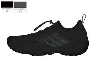 مصنع بيع بالجملة حذاء الحياكة Empeine العلوي شعار الطباعة تصميم حذاء عارضة العلوي - Product Image 3