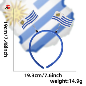 <strong>Custom</strong> Brazil Argentina <strong>United</strong> States <strong>National</strong> Flag Hairband Football Fan Party Decorations Soccer Celebrations - Product Image 5
