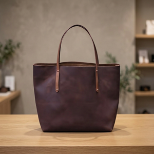 Bolso de Mano Elegante de Cuero Genuino para Mujer, con Cierre, Impermeable, Anti-Robo, Duradero, Ligero, con Correa Cruzada - Product Image 3