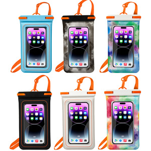 Pochette étanche universelle IPX8 pour téléphone, sac flottant étanche avec rembourrage en mousse, étui sous-marin à écran tactile pour téléphone Samsung jusqu'à 7.0 pouces - Product Image 6