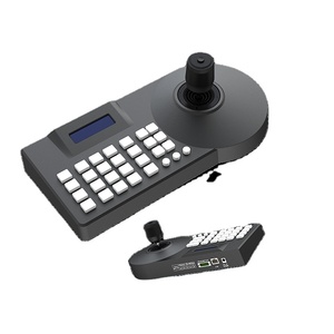 ตัวควบคุมจอยสติ๊ก CE/FCC PTZ พร้อมหน้าจอ LCD สำหรับกล้องโดมความเร็วสูง ตัวควบคุมแบบคีย์บอร์ดสำหรับกล้อง IP/Pelco PTZ ใช้งานได้อย่างรวดเร็ว - Product Image 4