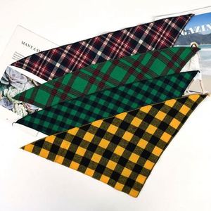 Pañuelo para Perro, Estilo Clásico a Cuadros, Ecológico, de Algodón, 60 cm de Largo, para Mascotas Pequeñas, Accesorio de Otoño - Product Image 4