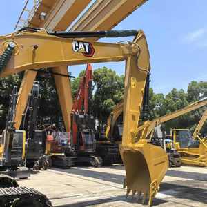 Excavatrice sur chenilles Caterpillar 323, 23 tonnes, jaune, machine de terrassement hydraulique, équipement lourd, modèle 2021, godet de 1,4 m, puissance de 151 kW - Product Image 4
