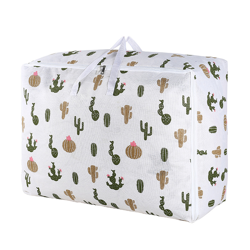 Оптовая продажа, складная вместительная сумка из ткани Оксфорд для хранения одежды и одеял, Пыленепроницаемая дорожная сумка для одежды, водонепроницаемый контейнер для хранения