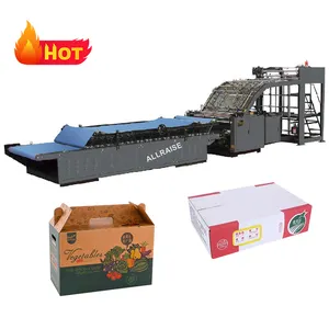 Alta qualidade Carton Box Making Machine Semi-Automática Carton Paperboard Laminating Machines