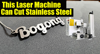 Machine de marquage Laser à fibre 100w pour magasin de bijoux en acier inoxydable, nom personnalisé, collier, bijoux personnalisés, coupe en acier inoxydable