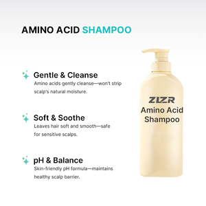 ZLZR Lily & Caviar Amino Acid <b>Shampoo</b> & Conditioner Set with Hair Cleanser Anti-Frizz & Moisturizing Lotion - Product Image 3