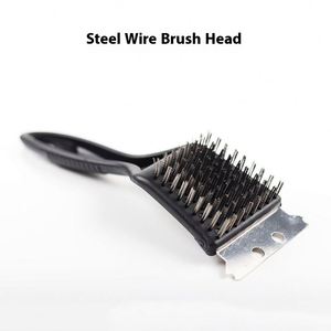 Cross-Border Stainless Steel <b>Wire</b> Grill <b>Brush</b> DIY Metal Grill Rack Cleaning Shovel Knife <b>Brush</b> for BBQ and Grill Cleaning - Product Image 4