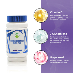 OEM Frauen 100% natürliches Glutathion Vitamin C Supplement Weiche Kapseln unterstützt die Haut gesundheit und hellt den Teint auf - Product Image 5