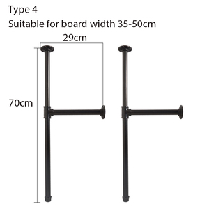 Pieds <span class=keywords><strong>de</strong></span> <span class=keywords><strong>table</strong></span> en <span class=keywords><strong>fer</strong></span> <span class=keywords><strong>forgé</strong></span> rétro, style <span class=keywords><strong>industriel</strong></span> rustique, installation facile, pour <span class=keywords><strong>table</strong></span> à manger - Product Image 6