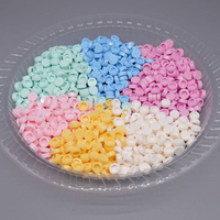 500g/Lot 0.8cm 3D Round Parts Slime Kreatif Buatan Tangan Butiran Kecil untuk Aksesori Kit Kerajinan DIY