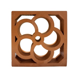 Blocs <span class=keywords><strong>de</strong></span> brise <span class=keywords><strong>de</strong></span> revêtement <span class=keywords><strong>de</strong></span> mur <span class=keywords><strong>de</strong></span> matériel <span class=keywords><strong>de</strong></span> terre cuite <span class=keywords><strong>de</strong></span> <span class=keywords><strong>brique</strong></span> d'argile - Product Image 1