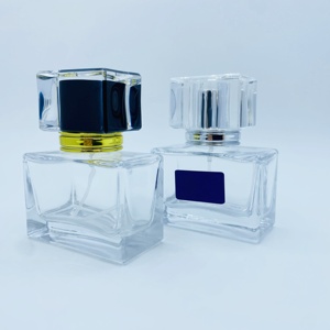 30ml Luxury <b>Glass</b> Perfume Bottle with Plastic Cap Dispenser for Handcrafting Perfumes - Product Image 2