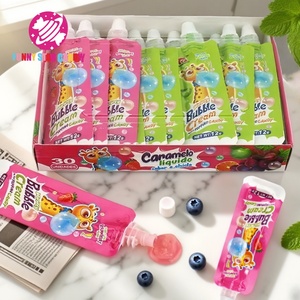 <span class=keywords><strong>Goma</strong></span> de mascar con sabor a fresa y manzana con proveedor de dulces que hacen estallar, dulces de aperitivos personalizados, crema líquida exprimida, mermelada, <span class=keywords><strong>goma</strong></span> de mascar - Product Image 1