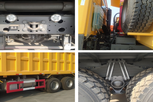 Camion benne d'occasion Howo 8x4 12 roues 40-50 tonnes Sinotruck 371 380 400ch diesel poids lourd pour l'exploitation minière, vente chaude - Product Image 5