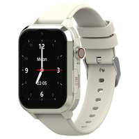 Jam Tangan Pintar Senior Android 4G KT43 Baru IP67 GPS AGPS LBS WIFI Penentuan Posisi Panggilan Darurat SOS Kesehatan Lansia