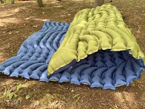 Matelas de camping gonflable double portable pour randonnée, extra-épais, pour 2 personnes, ultraléger - Product Image 3