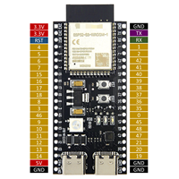 ESP32 / ESP32-S3 WiFi + Internet of Things papan pengembangan inti tipe-c ganda ESP32-S3-DevKit C N8R2/N8R8/N16R8