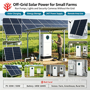 Kit complet de système solaire <span class=keywords><strong>6</strong></span> kW 10 kW 16 000 W, système de stockage d'énergie solaire hybride pour la maison avec batterie au lithium - Product Image 4