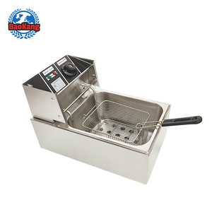 2025 New Wholesale Multifunctional Fish and Potato <strong>Chips</strong> Machine Two-Tank Gas <strong>Fryer</strong> Suitable for Hotels&amp;restaurants - Product Image 2