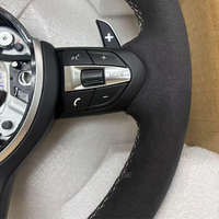 Volant de voiture en Alcantara pour BMW M3 M4 M5 M6 F30 F10 F15 F82 F80 F20 F22 F31 F32 E46 E70 E90 E92 E91 E60 X1 X2 X3 X4 X5 F11