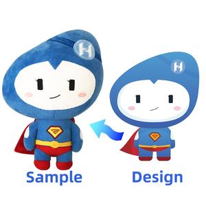 Juguetes de Peluche de Oso de Diseño Personalizado al por Mayor OEM, Animales de Peluche Rellenos de Algodón PP, Tela de Algodón, Malla Lavada, Logotipo Personalizado, Alivio del Estrés - Product Image 3