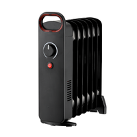 Radiateur à huile Konwin OH-11, chauffage électrique pour pièce, chauffage à huile portable, thermostat, chauffage d'appoint portable