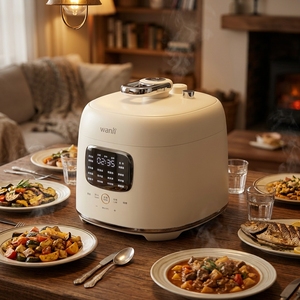 หม้อหุงข้าวขนาดเล็ก 2 ลิตร รุ่น Retro พร้อมระบบควบคุมดิจิตอล ควบคุมอุณหภูมิและกระบวนการปรุงอาหารได้อย่างแม่นยำเพื่อการปรุงอาหารที่ดีที่สุด - Product Image 1