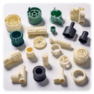 Nhà máy OEM gia công <span class=keywords><strong>CNC</strong></span> biến tùy chỉnh phay 3D in ấn nguyên mẫu ABS Acrylic <span class=keywords><strong>POM</strong></span> PMMA SLA bộ phận nhựa 3D dịch vụ in ấn - Product Image 1